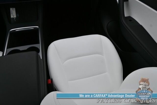 2021 Tesla Model Y Long Range / AWD / Front & Rear Heated Leather Seats / Heated Steering Wheel / NAV / Fixed Glass Roof / Lane Departure & Blind Spot Alert / Bluetooth / Backup Camera / 326 Mile Range / Only 12K Miles / 1-Owner Anchorage AK