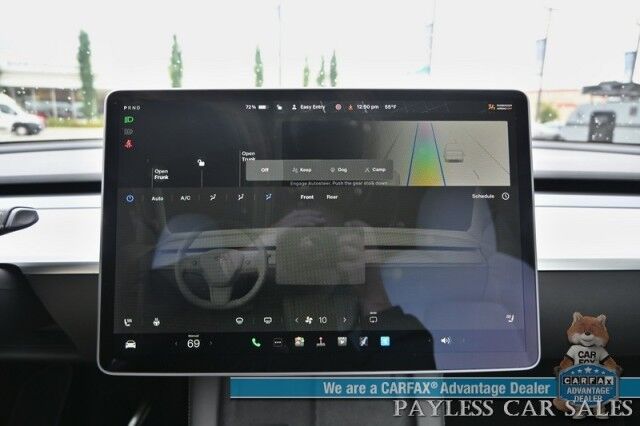 2021 Tesla Model Y Long Range / AWD / Front & Rear Heated Leather Seats / Heated Steering Wheel / NAV / Fixed Glass Roof / Lane Departure & Blind Spot Alert / Bluetooth / Backup Camera / 326 Mile Range / Only 12K Miles / 1-Owner Anchorage AK