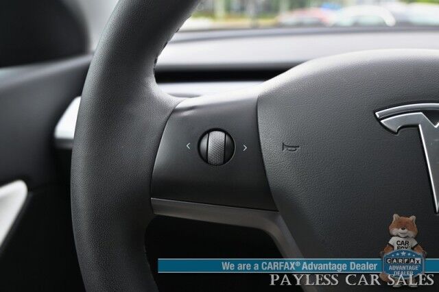 2021 Tesla Model Y Long Range / AWD / Front & Rear Heated Leather Seats / Heated Steering Wheel / NAV / Fixed Glass Roof / Lane Departure & Blind Spot Alert / Bluetooth / Backup Camera / 326 Mile Range / Only 12K Miles / 1-Owner Anchorage AK