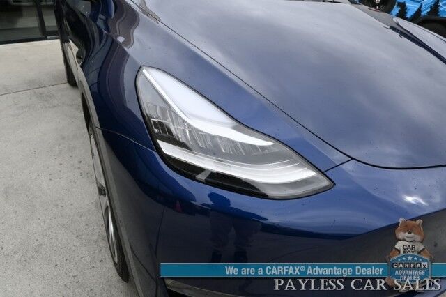 2021 Tesla Model Y Long Range / AWD / Front & Rear Heated Leather Seats / Heated Steering Wheel / NAV / Fixed Glass Roof / Lane Departure & Blind Spot Alert / Bluetooth / Backup Camera / 326 Mile Range / Only 12K Miles / 1-Owner Anchorage AK