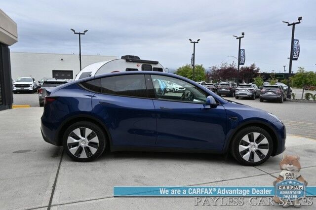 2021 Tesla Model Y Long Range / AWD / Front & Rear Heated Leather Seats / Heated Steering Wheel / NAV / Fixed Glass Roof / Lane Departure & Blind Spot Alert / Bluetooth / Backup Camera / 326 Mile Range / Only 12K Miles / 1-Owner Anchorage AK