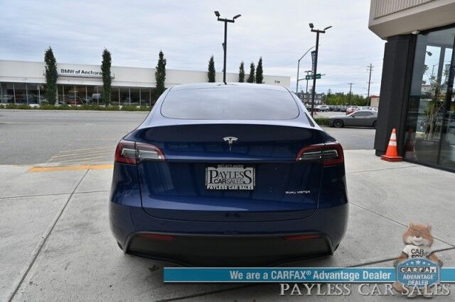 2021 Tesla Model Y Long Range / AWD / Front & Rear Heated Leather Seats / Heated Steering Wheel / NAV / Fixed Glass Roof / Lane Departure & Blind Spot Alert / Bluetooth / Backup Camera / 326 Mile Range / Only 12K Miles / 1-Owner Anchorage AK