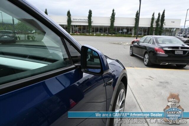 2021 Tesla Model Y Long Range / AWD / Front & Rear Heated Leather Seats / Heated Steering Wheel / NAV / Fixed Glass Roof / Lane Departure & Blind Spot Alert / Bluetooth / Backup Camera / 326 Mile Range / Only 12K Miles / 1-Owner Anchorage AK
