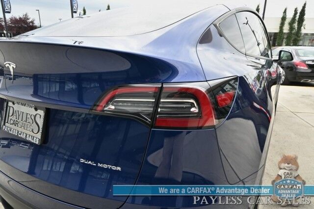 2021 Tesla Model Y Long Range / AWD / Front & Rear Heated Leather Seats / Heated Steering Wheel / NAV / Fixed Glass Roof / Lane Departure & Blind Spot Alert / Bluetooth / Backup Camera / 326 Mile Range / Only 12K Miles / 1-Owner Anchorage AK