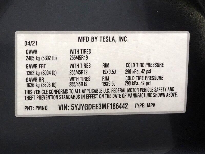 2021 Tesla Model Y Long Range AWD *TRAFFIC AWARE CRUISE CONTROL, NAVIGATION, SAFETY ALERTS, SURROUND VIEW CAMERAS, PANORAMA GLASS ROOF, HEATED SEATS/STEERING WHEEL, WIRELESS CHARGING Round Rock TX