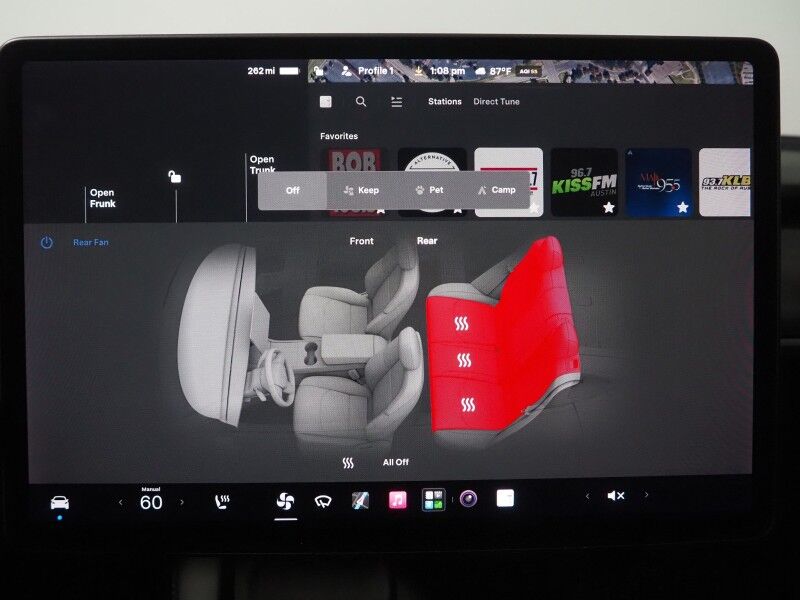 2021 Tesla Model Y Long Range AWD *TRAFFIC AWARE CRUISE CONTROL, NAVIGATION, SAFETY ALERTS, SURROUND VIEW CAMERAS, PANORAMA GLASS ROOF, HEATED SEATS/STEERING WHEEL, WIRELESS CHARGING Round Rock TX