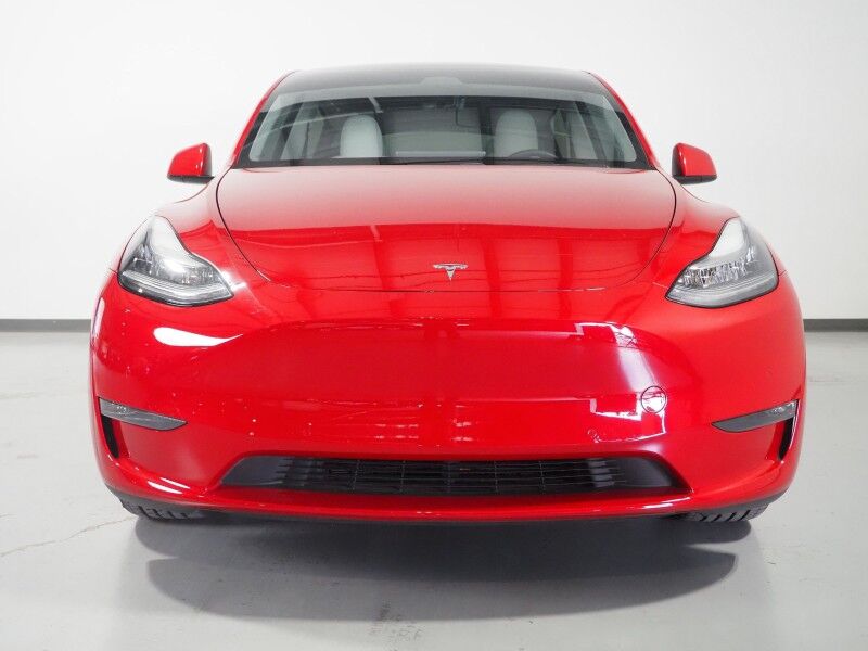 2021 Tesla Model Y Long Range AWD *TRAFFIC AWARE CRUISE CONTROL, NAVIGATION, SAFETY ALERTS, SURROUND VIEW CAMERAS, PANORAMA GLASS ROOF, HEATED SEATS/STEERING WHEEL, WIRELESS CHARGING Round Rock TX
