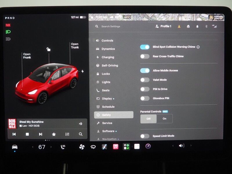 2021 Tesla Model Y Long Range AWD *TRAFFIC AWARE CRUISE CONTROL, NAVIGATION, SAFETY ALERTS, SURROUND VIEW CAMERAS, PANORAMA GLASS ROOF, HEATED SEATS/STEERING WHEEL, WIRELESS CHARGING Round Rock TX