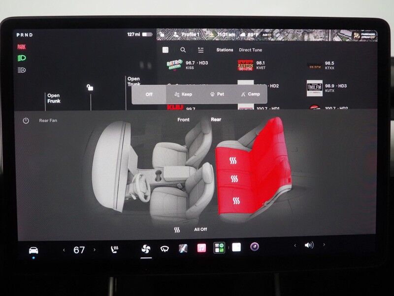 2021 Tesla Model Y Long Range AWD *TRAFFIC AWARE CRUISE CONTROL, NAVIGATION, SAFETY ALERTS, SURROUND VIEW CAMERAS, PANORAMA GLASS ROOF, HEATED SEATS/STEERING WHEEL, WIRELESS CHARGING Round Rock TX