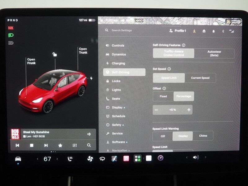2021 Tesla Model Y Long Range AWD *TRAFFIC AWARE CRUISE CONTROL, NAVIGATION, SAFETY ALERTS, SURROUND VIEW CAMERAS, PANORAMA GLASS ROOF, HEATED SEATS/STEERING WHEEL, WIRELESS CHARGING Round Rock TX
