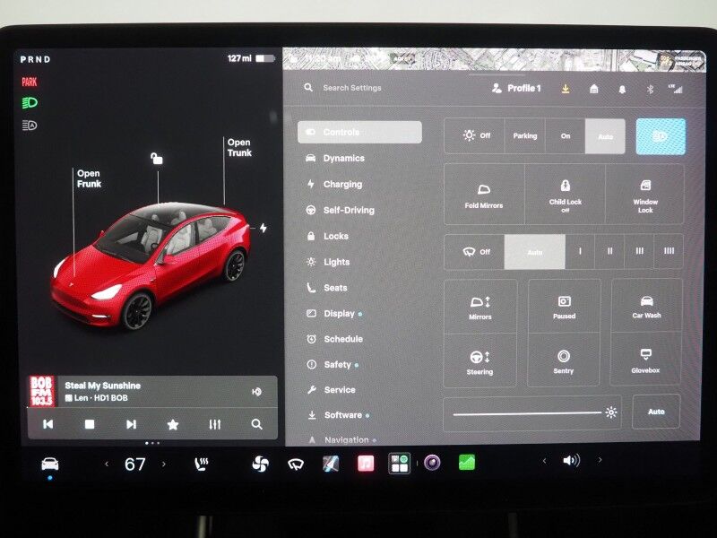 2021 Tesla Model Y Long Range AWD *TRAFFIC AWARE CRUISE CONTROL, NAVIGATION, SAFETY ALERTS, SURROUND VIEW CAMERAS, PANORAMA GLASS ROOF, HEATED SEATS/STEERING WHEEL, WIRELESS CHARGING Round Rock TX