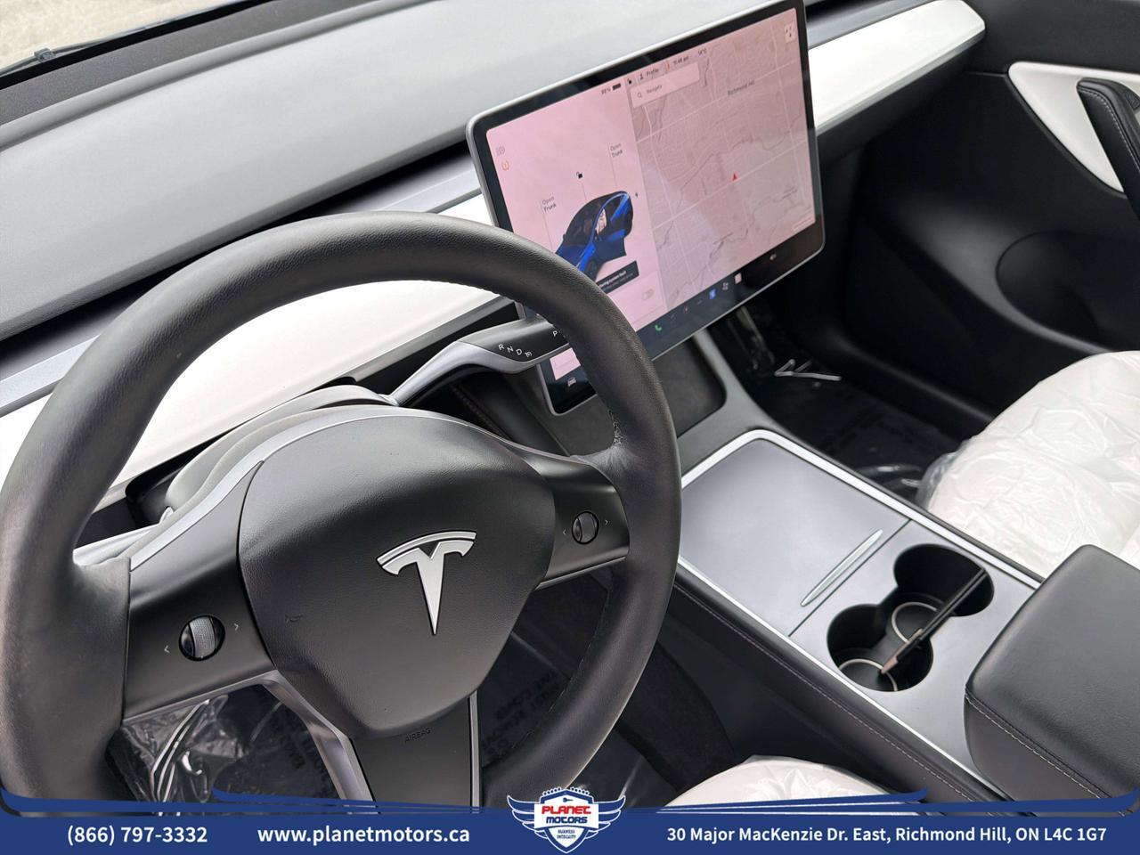 2021 Tesla Model Y Long Range AWD WHITE INTERIOR/NO ACCIDENT Richmond Hill ON