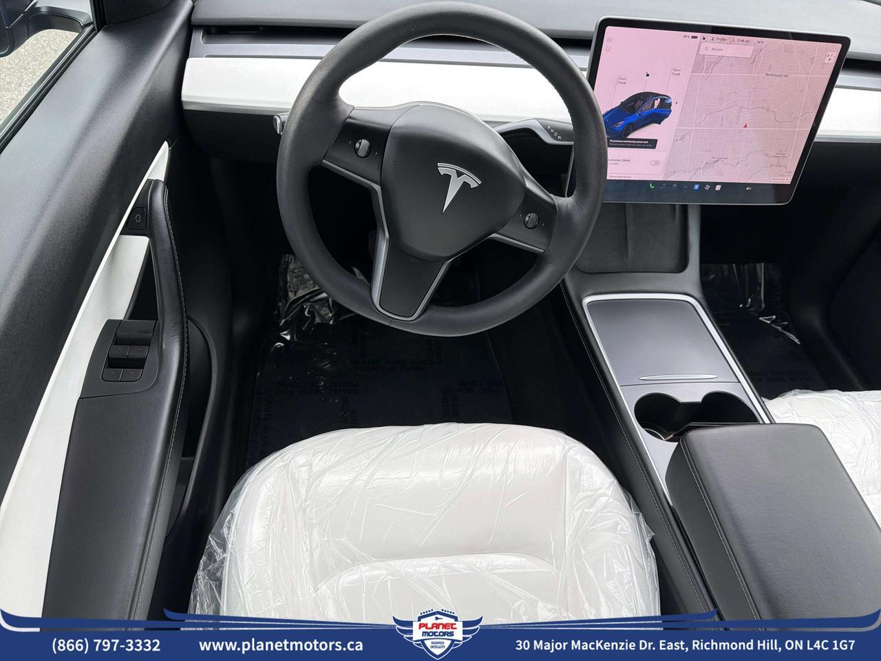 2021 Tesla Model Y Long Range AWD WHITE INTERIOR/NO ACCIDENT Richmond Hill ON