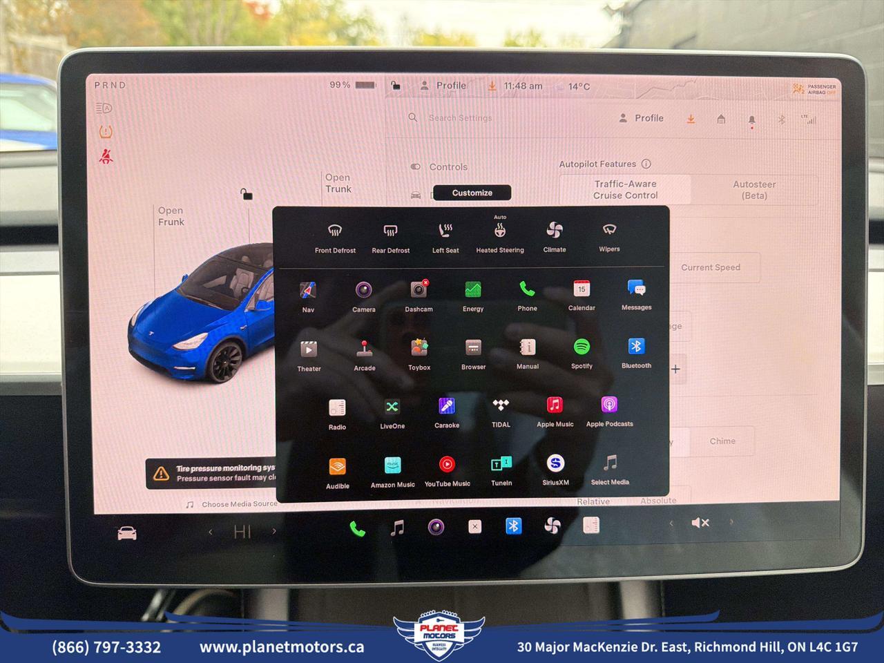 2021 Tesla Model Y Long Range AWD WHITE INTERIOR/NO ACCIDENT Richmond Hill ON