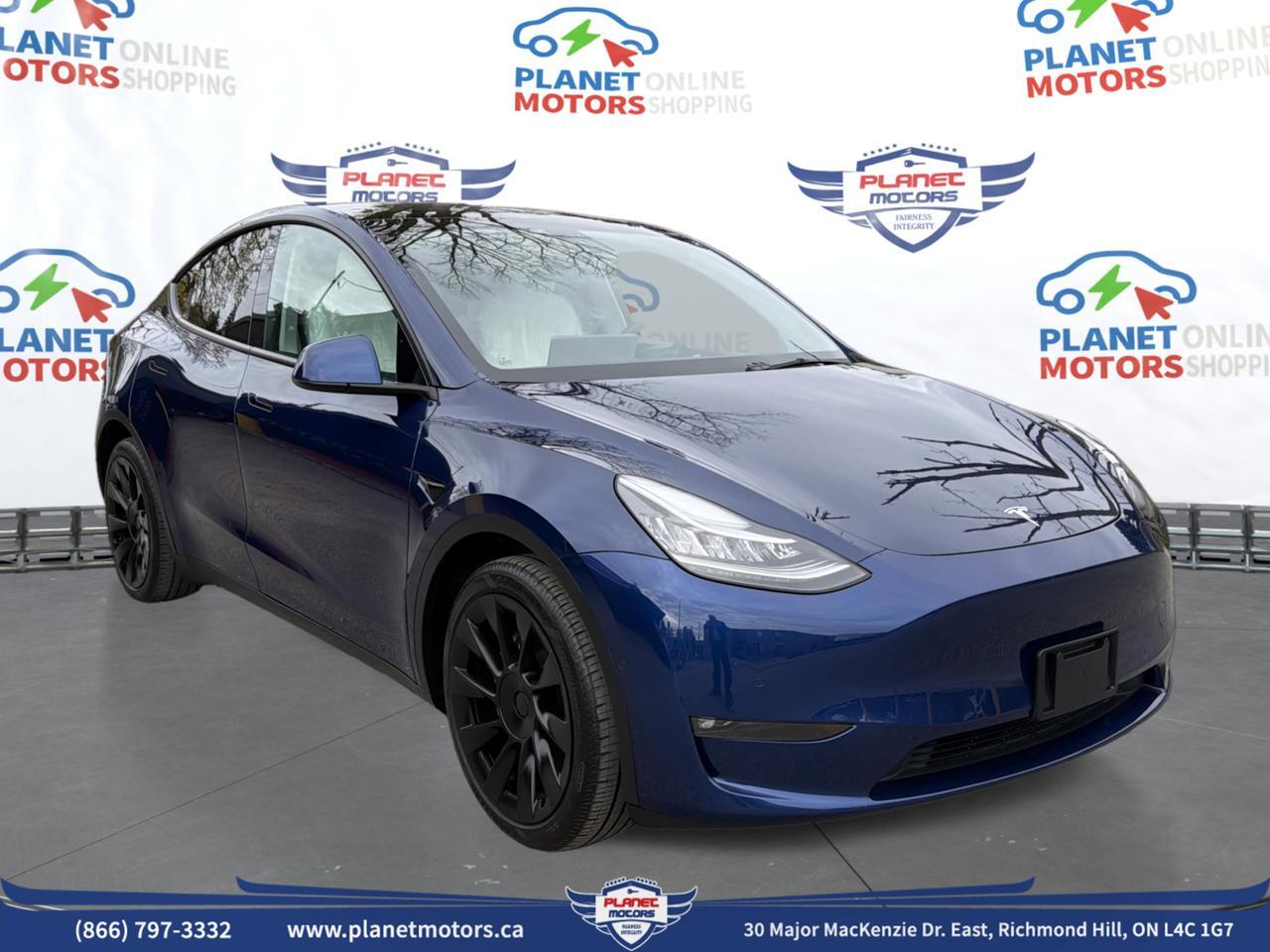 2021 Tesla Model Y Long Range AWD WHITE INTERIOR/NO ACCIDENT