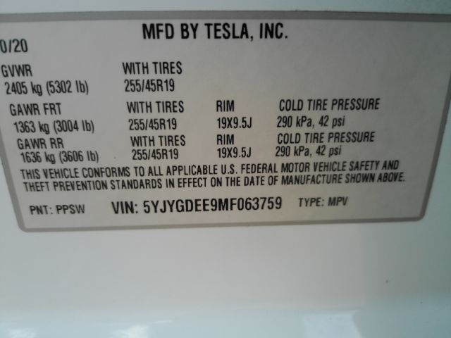 2021 Tesla Model Y Long Range Dual Motor All-Wheel Drive Plano TX