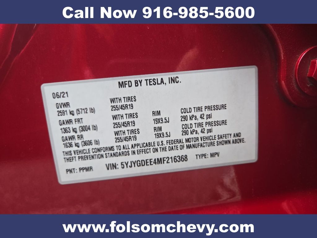 2021 Tesla Model Y Long Range Folsom CA
