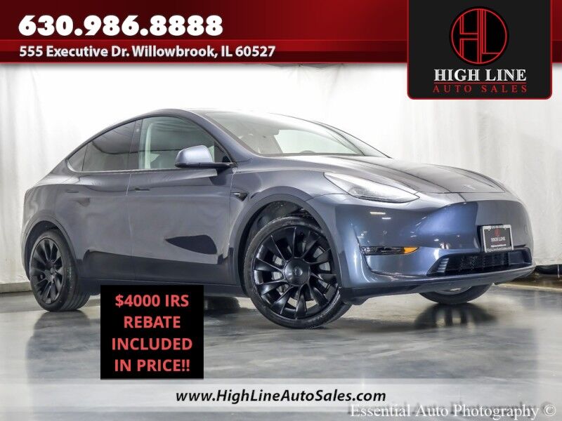 2021 Tesla Model Y Long Range PRICE INCLUDES THE $4000 FED EV TAX CREDIT. YOU MUS Willowbrook IL