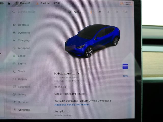 2021 Tesla Model Y Long Range Plano TX