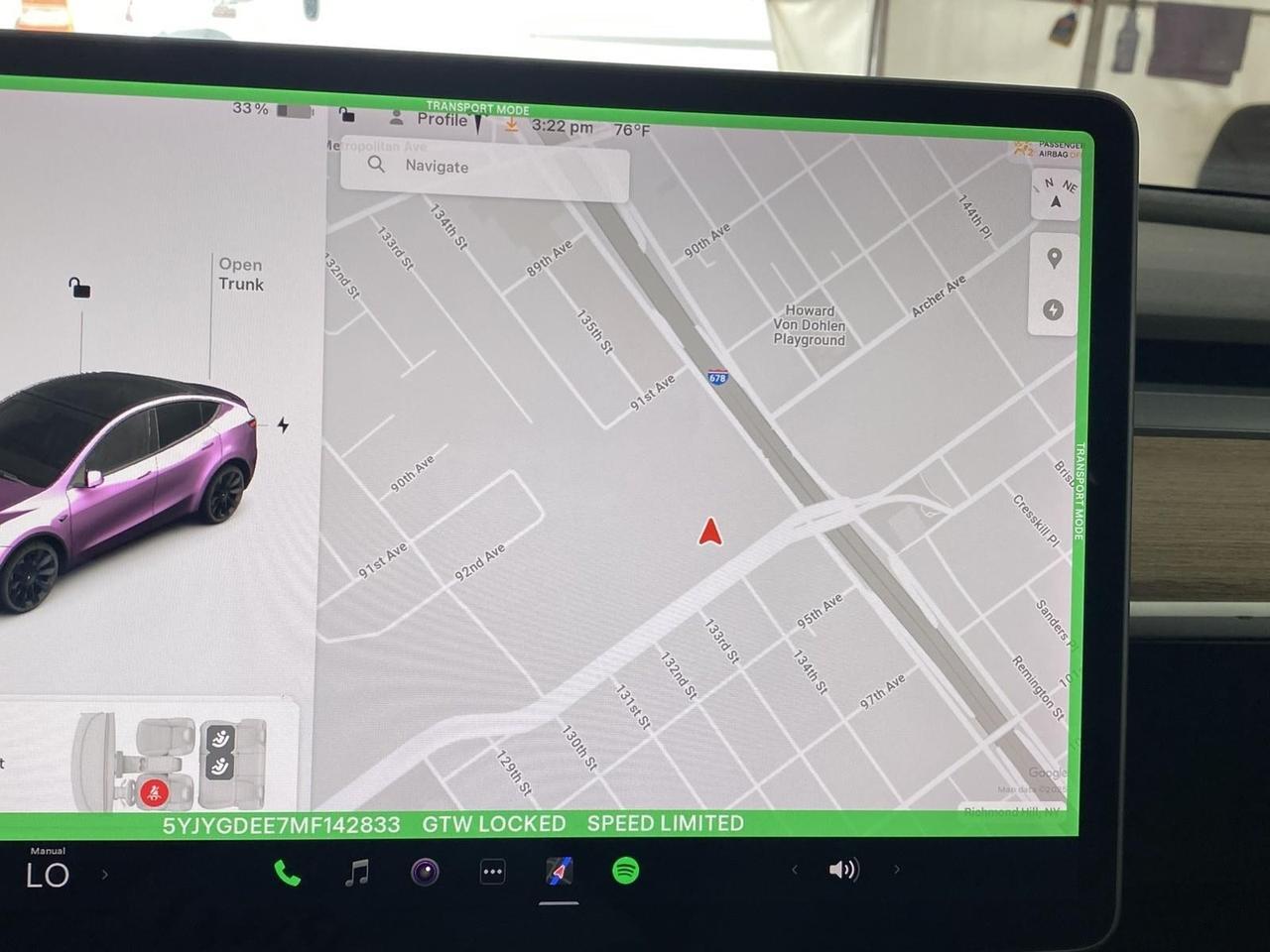 2021 Tesla Model Y Long Range Richmond Hill NY