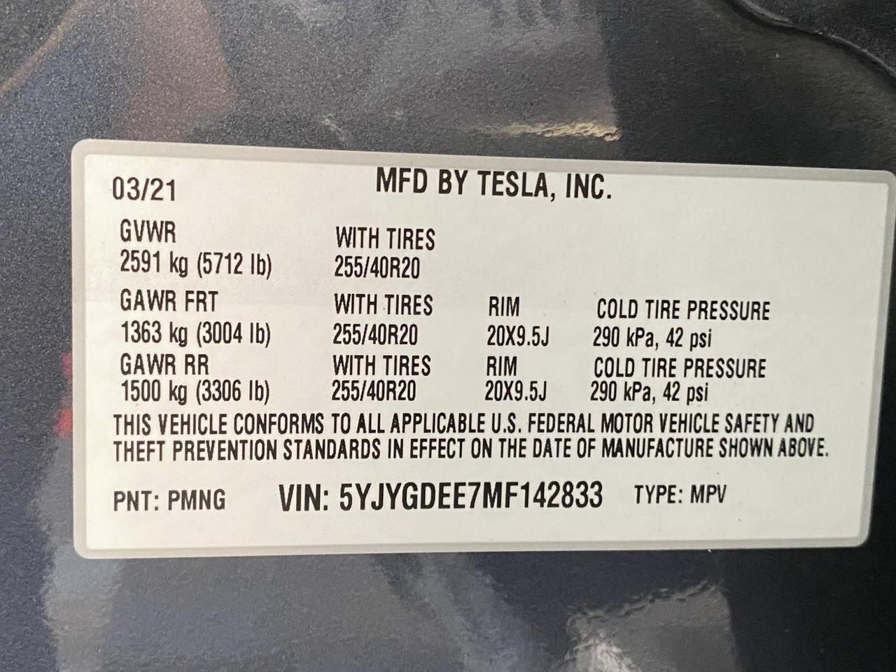 2021 Tesla Model Y Long Range Richmond Hill NY
