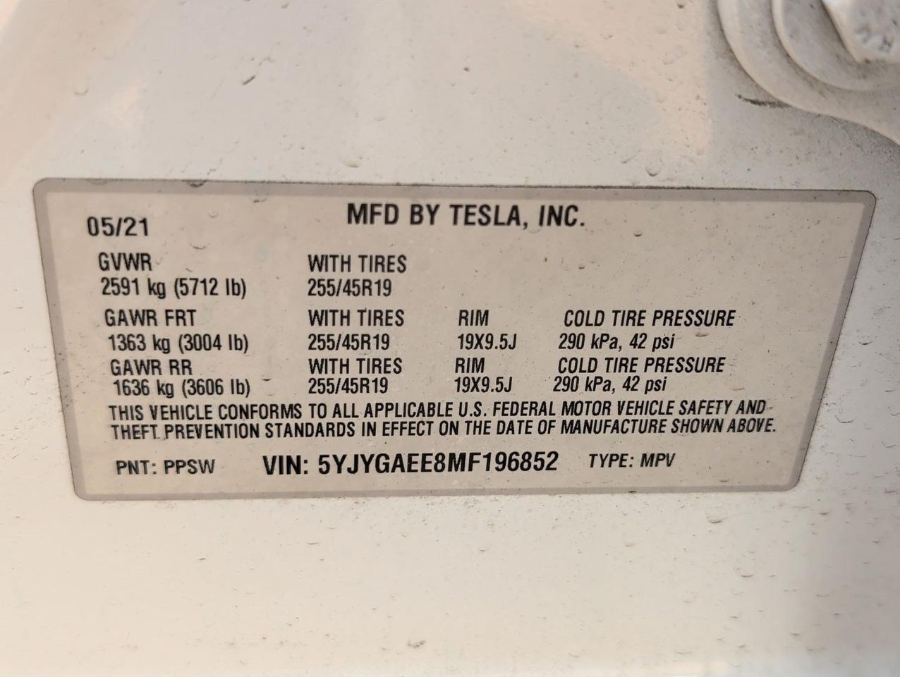 2021 Tesla Model Y Long Range San Juan TX