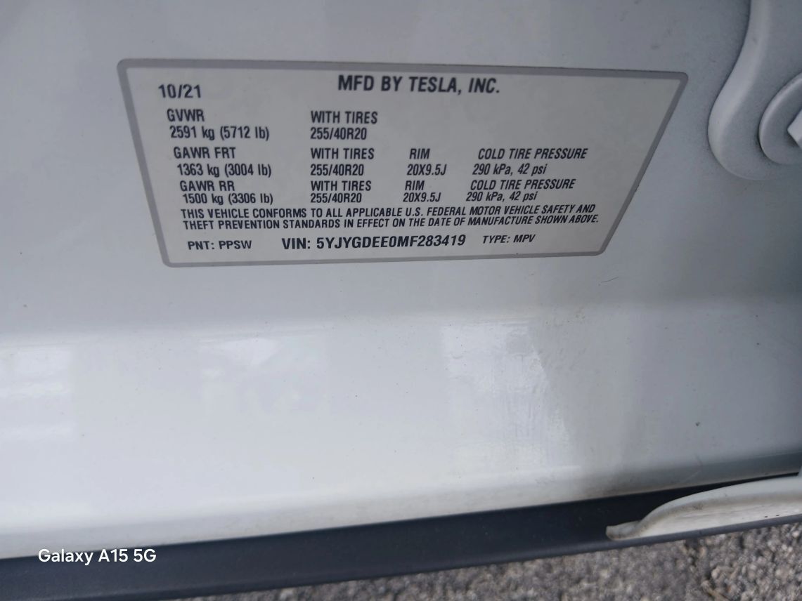 2021 Tesla Model Y Long Range Sport Utility 4D Maitland FL