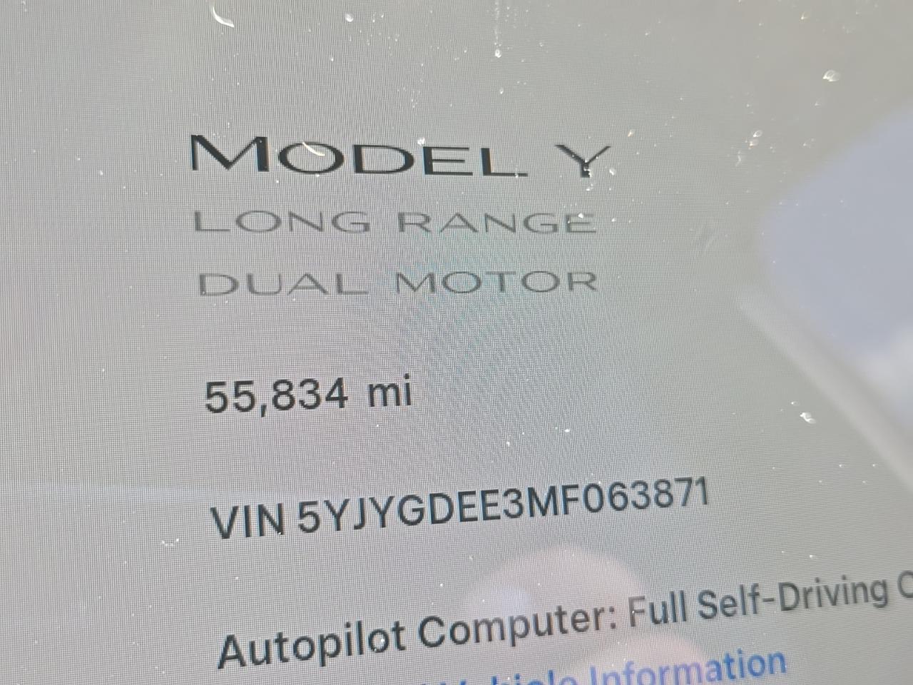 2021 Tesla Model Y Long Range Fredericksburg VA