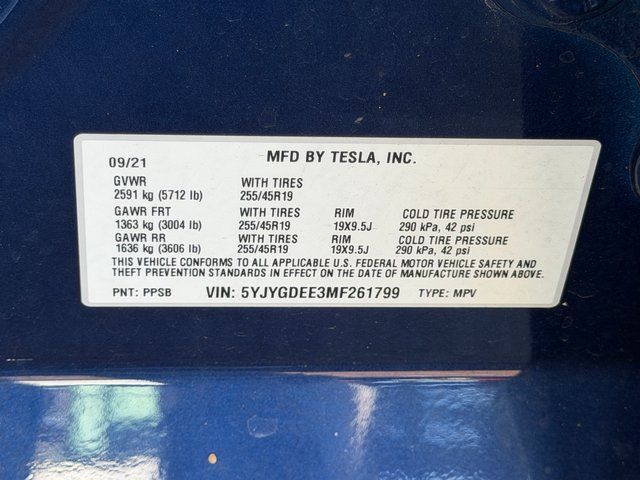 2021 Tesla Model Y Long Range Springfield VA