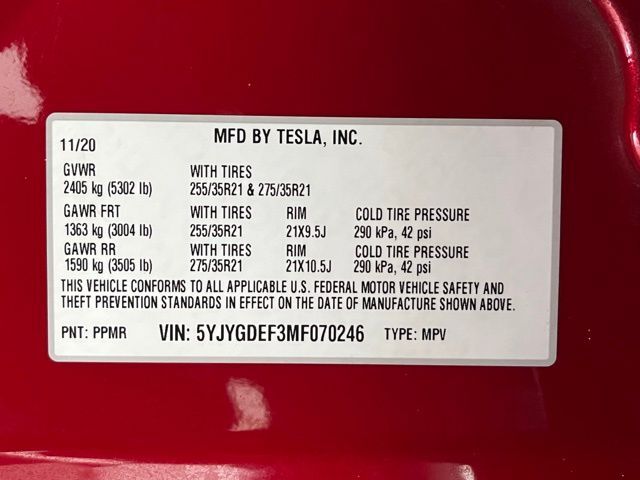 2021 Tesla Model Y Performance Carrollton TX