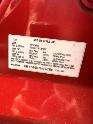 2021 Tesla Model Y Performance Dual Motor All-Wheel Drive Mesa AZ