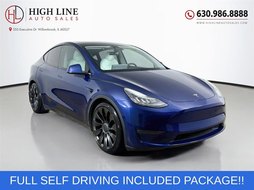 2021 Tesla Model Y Performance FULL SELF DRIVING