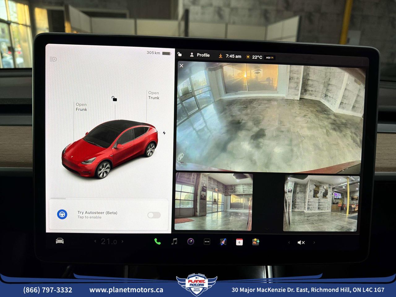 2021 Tesla Model Y Standard Range Richmond Hill ON