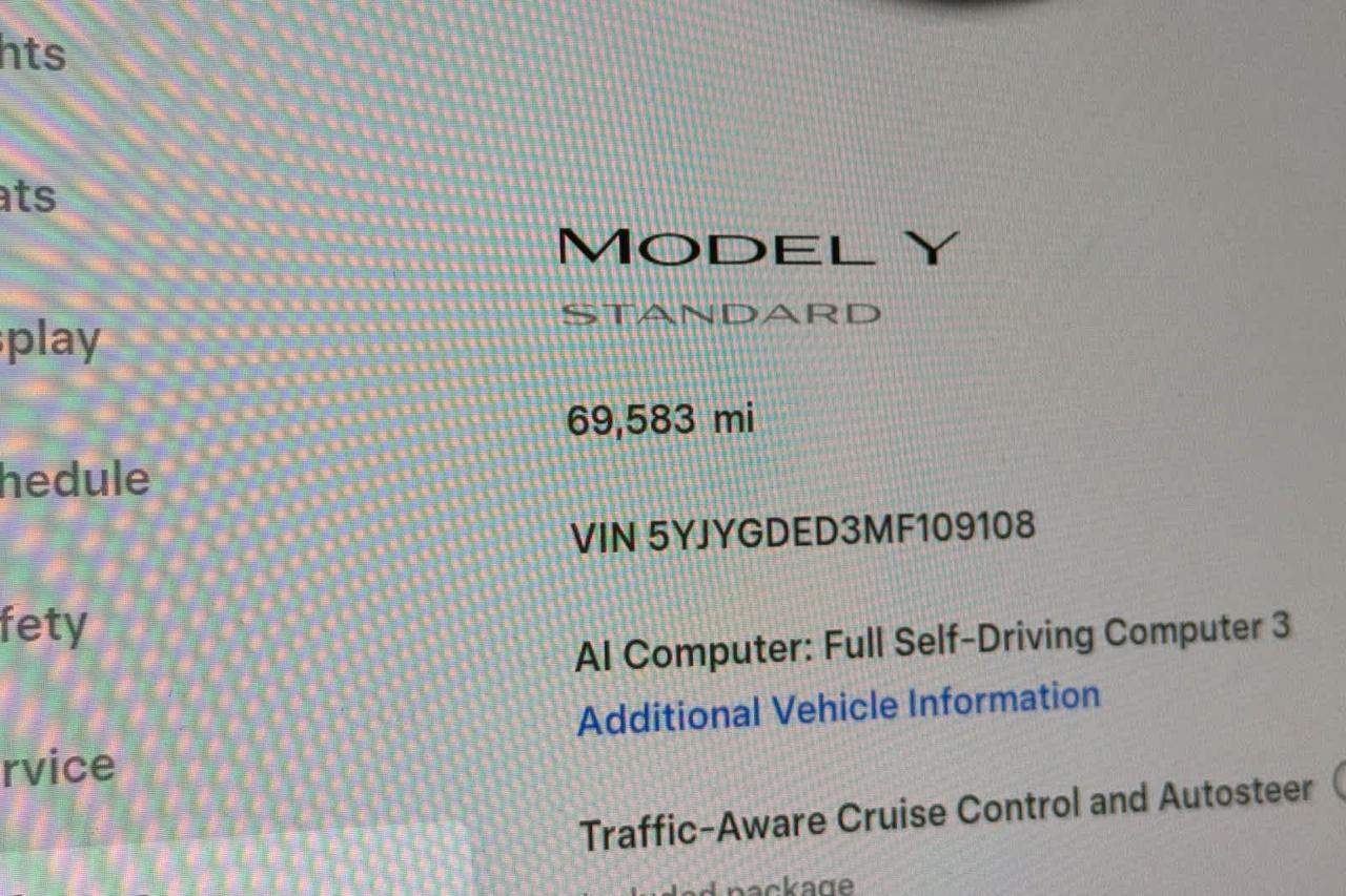 2021 Tesla Model Y Standard Range Roseville CA