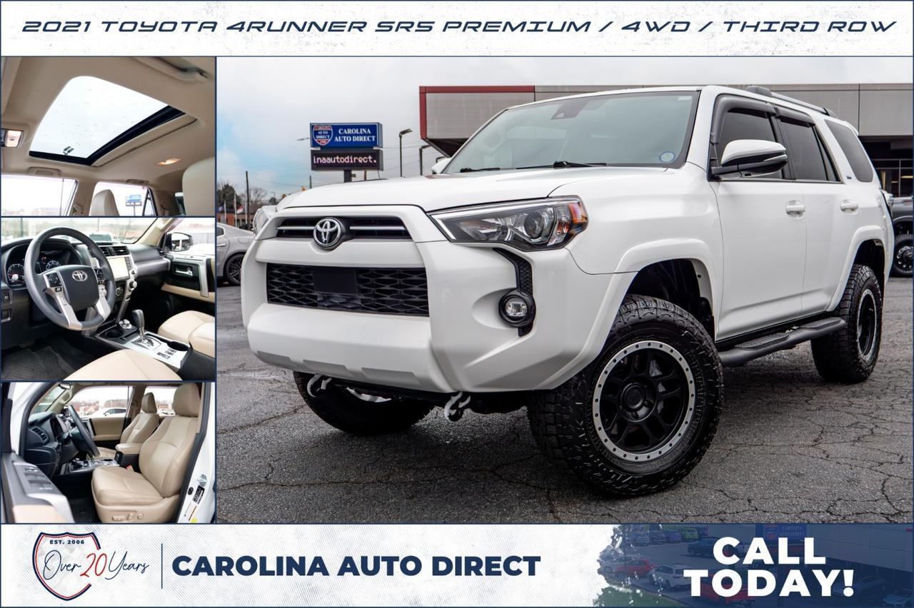 2021 Toyota 4Runner SR5 Premium / 4WD / Third Row / Sunroof!