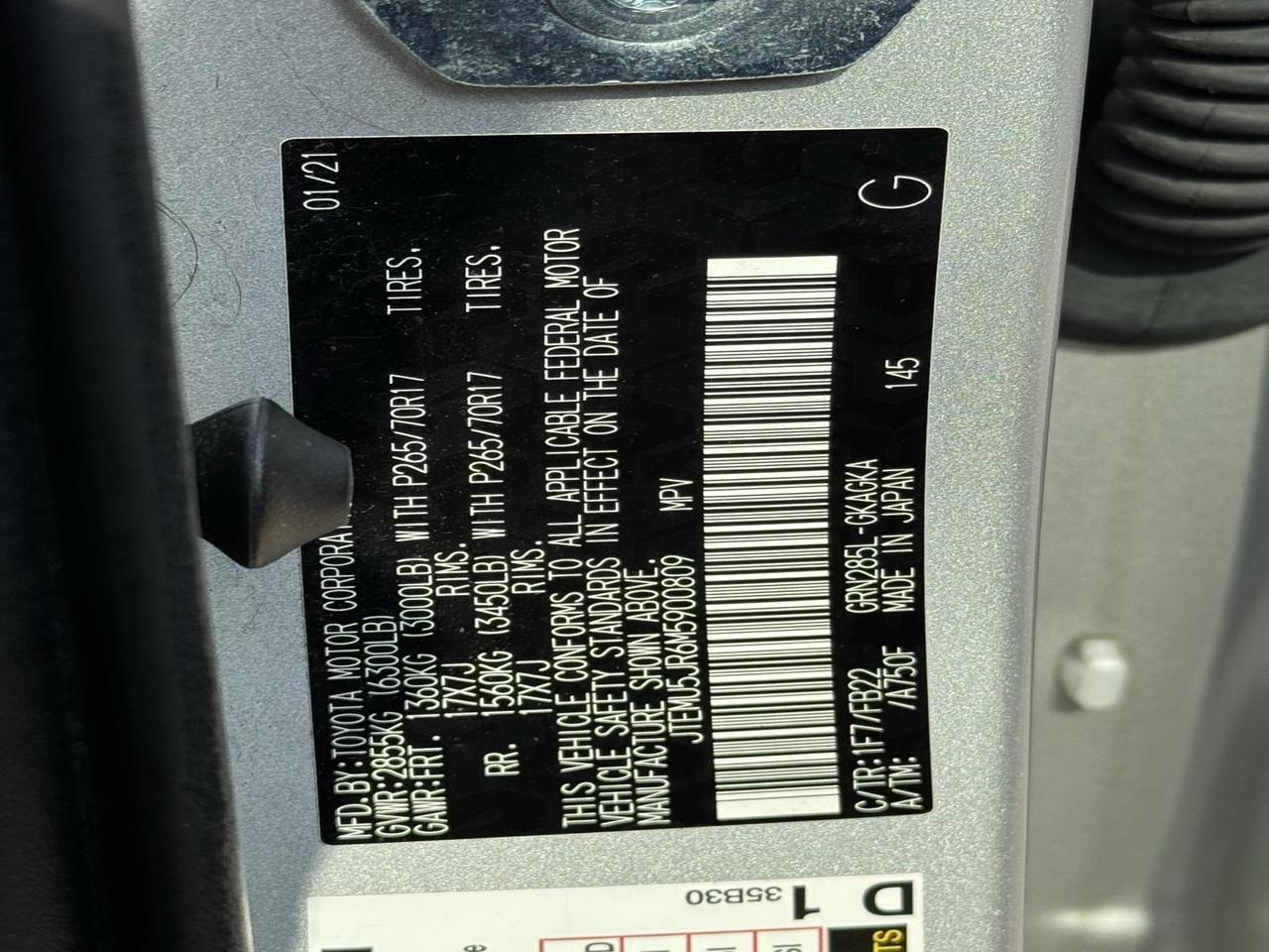 2021 Toyota 4Runner SR5 Fredericksburg VA