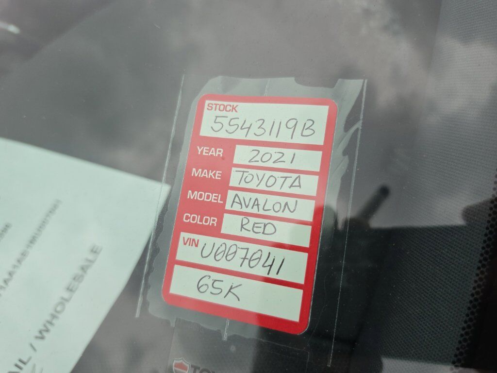 2021 Toyota Avalon Hybrid XLE Plus San Clemente CA