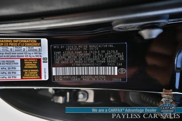 2021 Toyota Avalon Limited / AWD / Heated & Cooled Leather Seats / Heated Steering Wheel / NAV / Sunroof / JBL Speakers / Adaptive Cruise / Lane Departure & Blind Spot Alert / 360 Cam / Apple CarPlay & Android Auto / 34 MPG Anchorage AK
