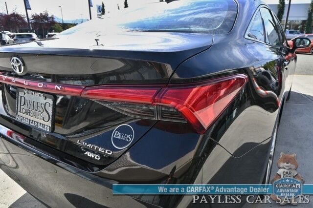 2021 Toyota Avalon Limited / AWD / Heated & Cooled Leather Seats / Heated Steering Wheel / NAV / Sunroof / JBL Speakers / Adaptive Cruise / Lane Departure & Blind Spot Alert / 360 Cam / Apple CarPlay & Android Auto / 34 MPG Anchorage AK