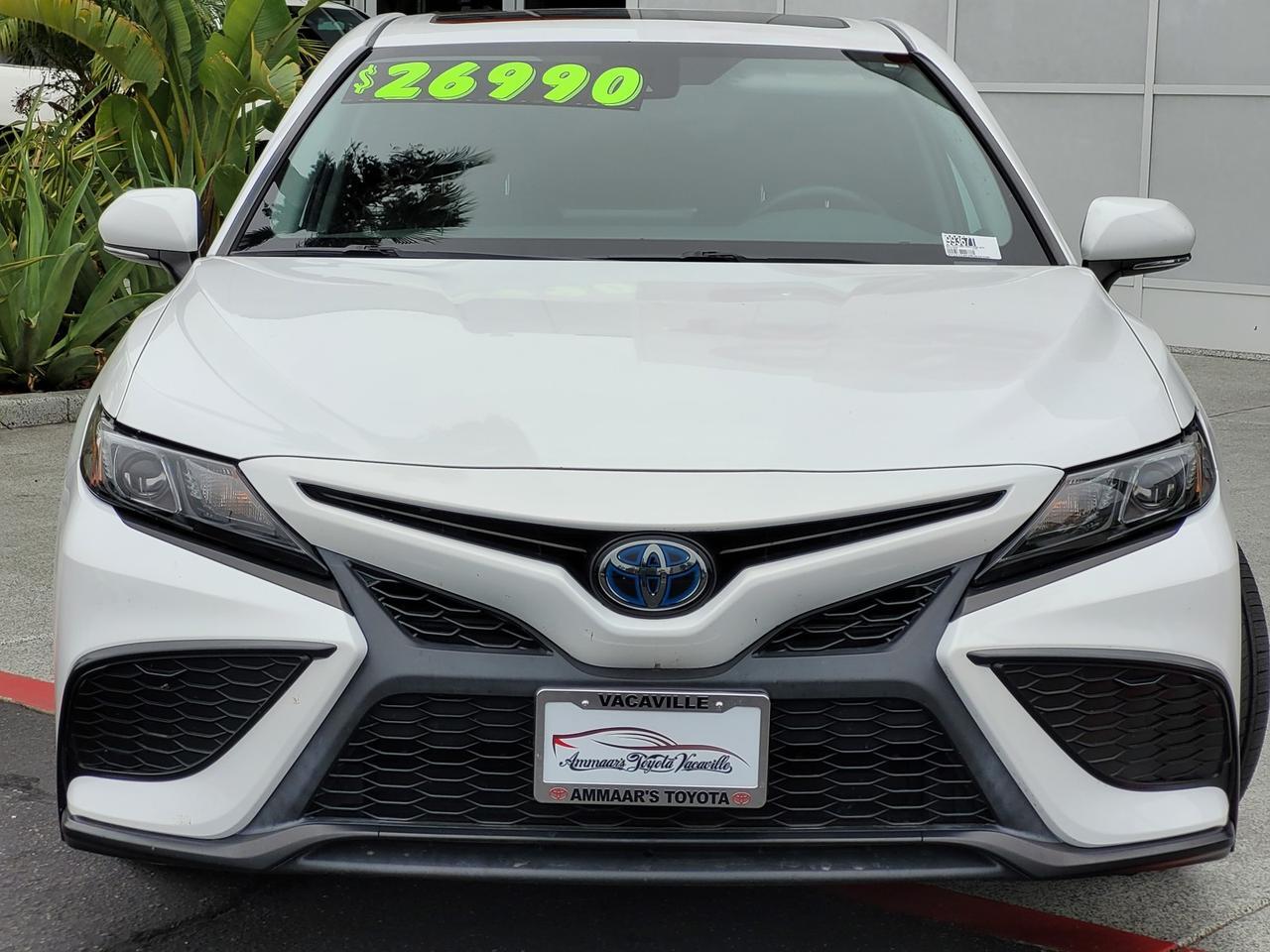 2021 Toyota CAMRY HYBRID SE Vacaville CA