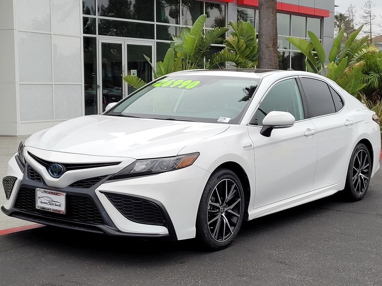 2021 Toyota CAMRY HYBRID SE Vacaville CA