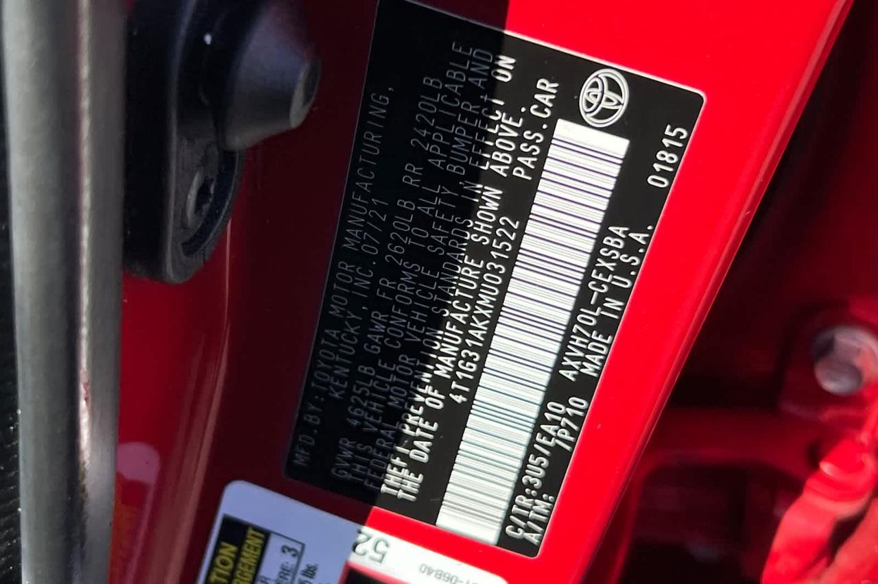 2021 Toyota Camry Hybrid SE Roseville CA