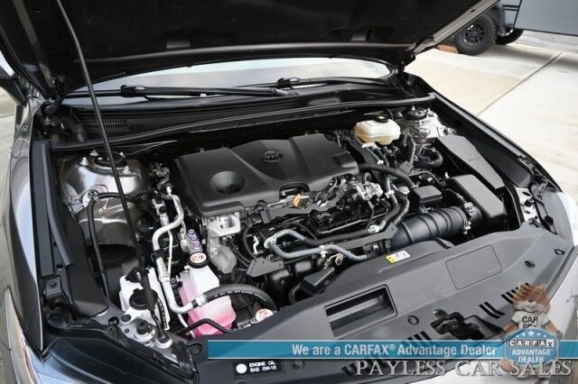 2021 Toyota Camry LE Hybrid / Automatic / Auto Start / Power Mirrors, Windows & Locks / Adaptive Cruise Control / Lane Departure & Forward Collision Alert / Bluetooth / Backup Camera / Keyless Entry & Start / LED Headlights / 53 MPG Anchorage AK 2021 Toyota Camry LE Hybrid / Automatic / Auto Start / Power Mirrors, Windows & Locks / Adaptive Cruise Control / Lane Departure & Forward Collision Alert / Bluetooth / Backup Camera / Keyless Entry & Start / LED Headlights / 53 MPG Anchorage AK