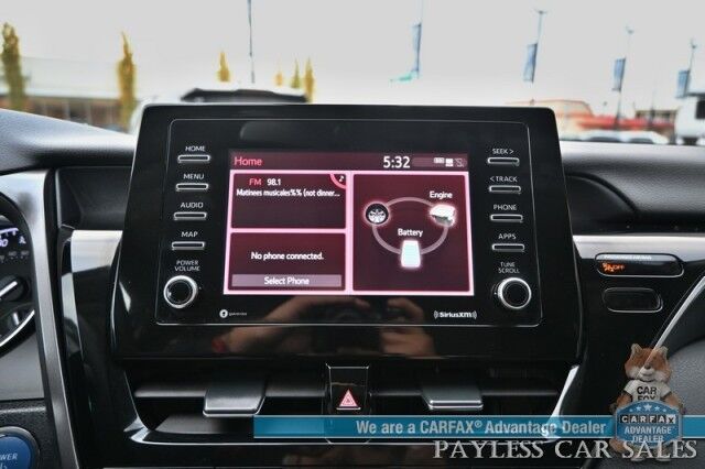 2021 Toyota Camry LE / Hybrid / Automatic / Power Mirrors, Windows & Locks / Lane Departure & Forward Collision Alert / Bluetooth / Backup Camera / Adaptive Cruise / Keyless Entry & Start / LED Headlights / 53 MPG Anchorage AK