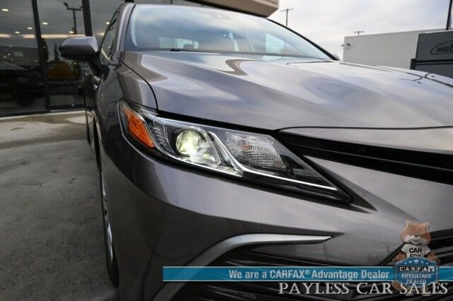 2021 Toyota Camry LE / Hybrid / Automatic / Power Mirrors, Windows & Locks / Lane Departure & Forward Collision Alert / Bluetooth / Backup Camera / Adaptive Cruise / Keyless Entry & Start / LED Headlights / 53 MPG Anchorage AK