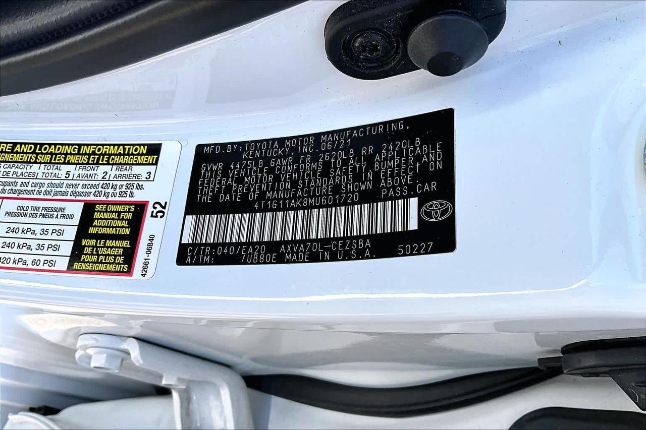 2021 Toyota Camry SE Folsom CA