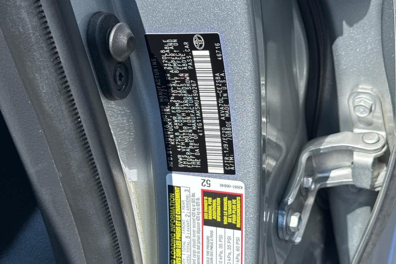 2021 Toyota Camry SE Nightshade Roseville CA