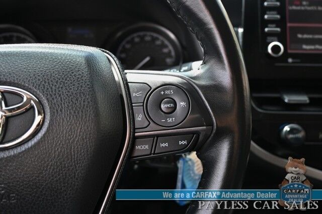 2021 Toyota Camry SE / Power Driver's Seat / Leather Trimmed Seats / Adaptive Cruise Control / Lane Departure & Forward Collision Alert / Apple CarPlay & Android Auto / USB Input / Back Up Camera / Alloy Wheels / 39 MPG Anchorage AK