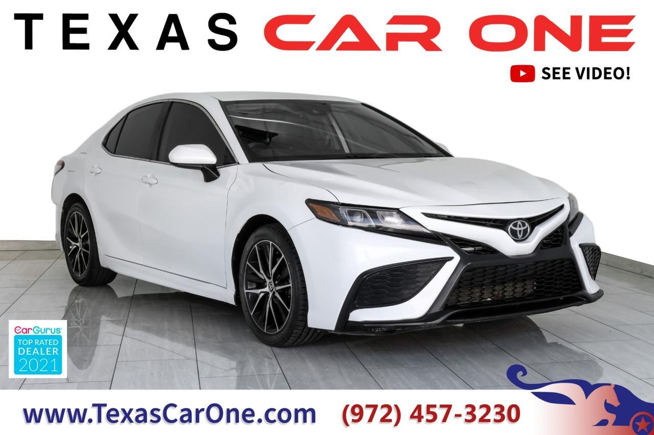 2021 Toyota Camry SE TOYOTA SAFETY SENSE LEATHER/CLOTH SEATS REAR CAMERA POWER DRI