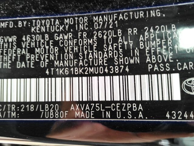 2021 Toyota Camry XSE AWD Plano TX